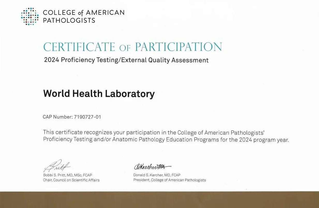 collage of american pathologists